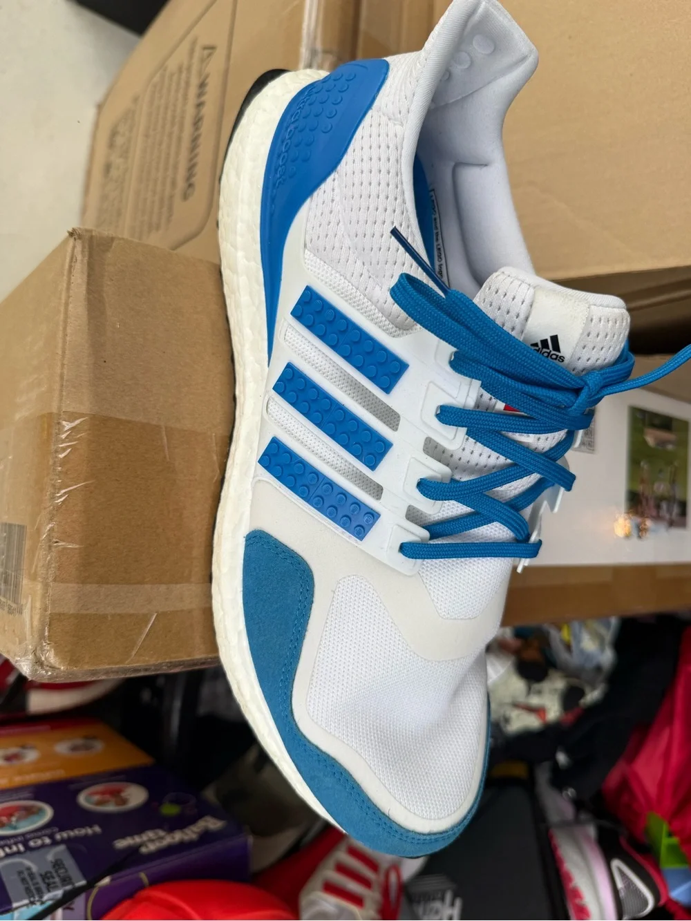 adidas x LEGO Men’s 12 - Ultraboost Blue
